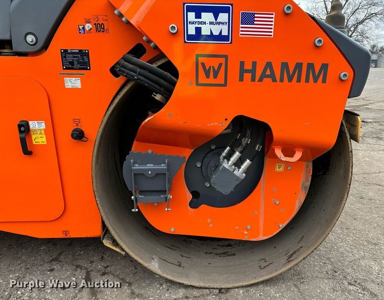 image for item DL7868 2021 Hamm HD 140i double drum vibratory roller