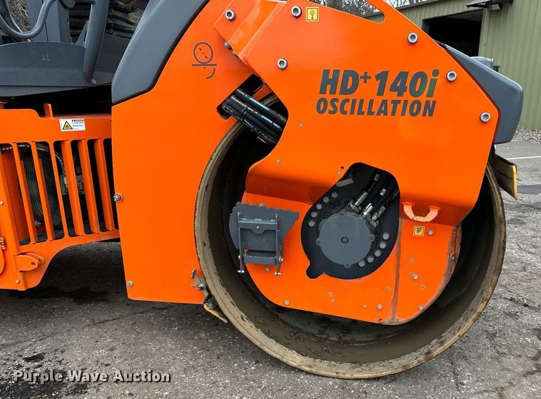 image for item DL7868 2021 Hamm HD 140i double drum vibratory roller