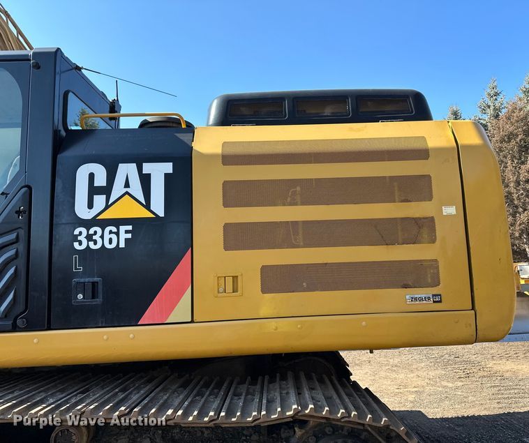 image for item DL7869 2016 Caterpillar 336FL excavator