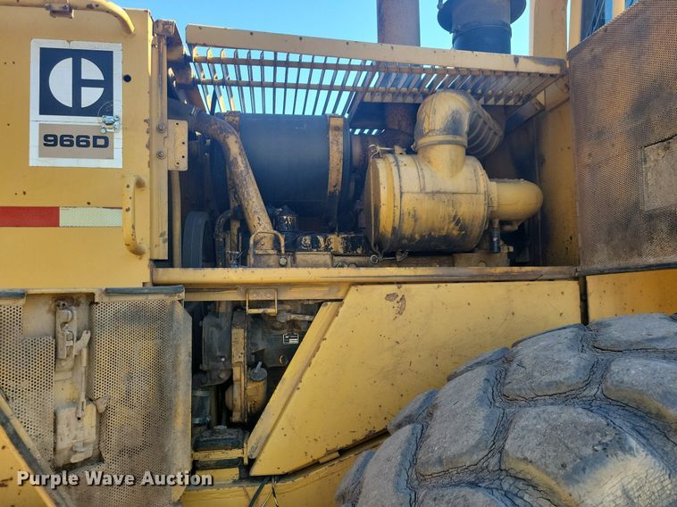 image for item DL7878 1984 Caterpillar 966D wheel loader