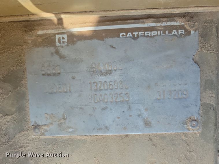 image for item DL7878 1984 Caterpillar 966D wheel loader