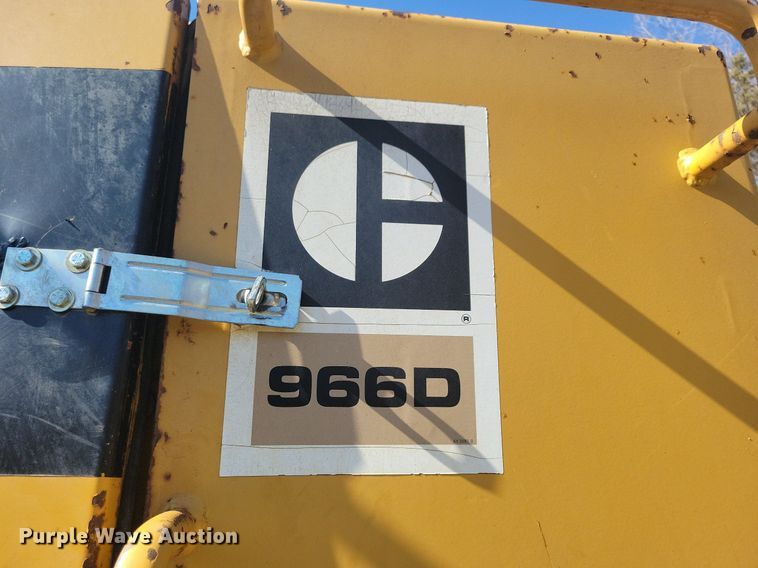 image for item DL7878 1984 Caterpillar 966D wheel loader