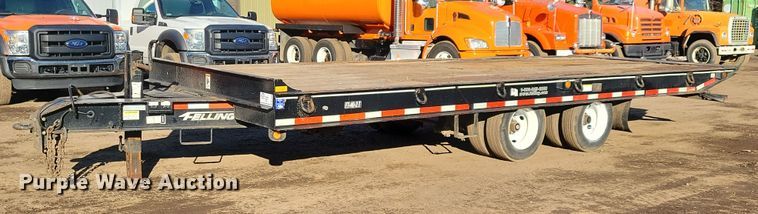 image for item DL7879 2012 Felling FT-40-2T equipment trailer