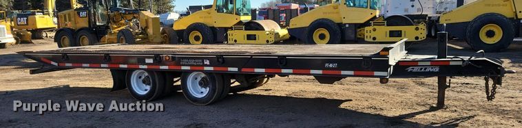image for item DL7879 2012 Felling FT-40-2T equipment trailer