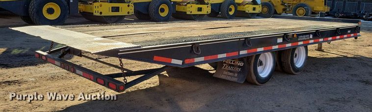 image for item DL7879 2012 Felling FT-40-2T equipment trailer