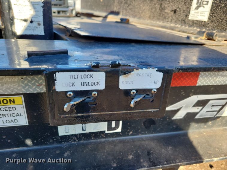 image for item DL7879 2012 Felling FT-40-2T equipment trailer