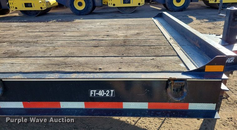 image for item DL7879 2012 Felling FT-40-2T equipment trailer
