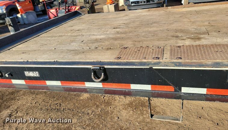 image for item DL7879 2012 Felling FT-40-2T equipment trailer