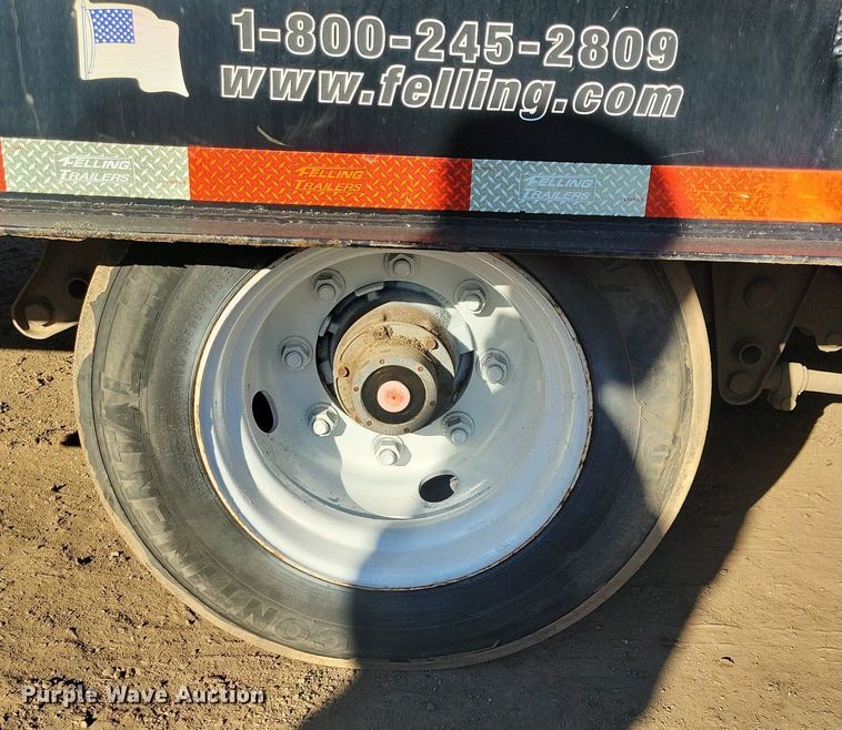 image for item DL7879 2012 Felling FT-40-2T equipment trailer