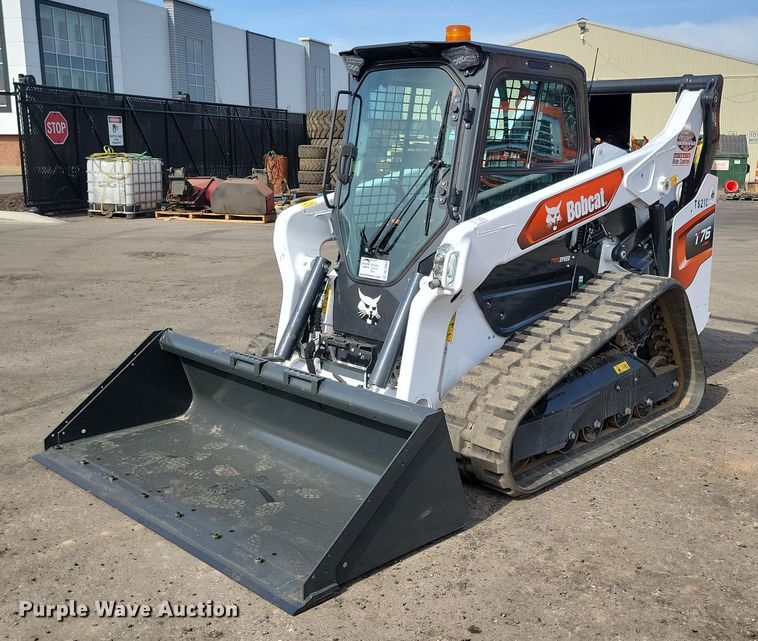image for item DL7883 2021 Bobcat T76 skid steer loader