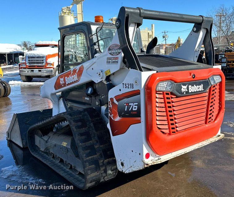image for item DL7884 2021 Bobcat T76 tracked skid steer loader