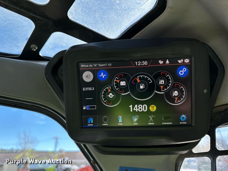 image for item DL7884 2021 Bobcat T76 tracked skid steer loader