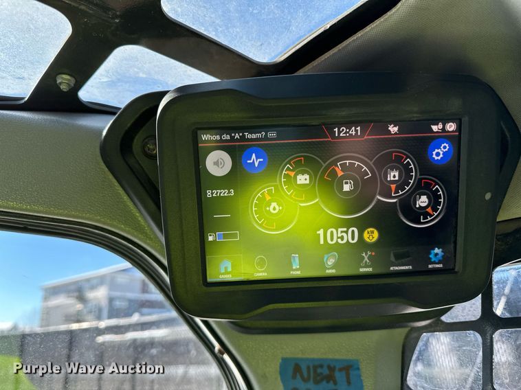 image for item DL7884 2021 Bobcat T76 tracked skid steer loader