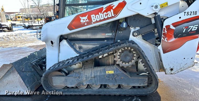 image for item DL7884 2021 Bobcat T76 tracked skid steer loader