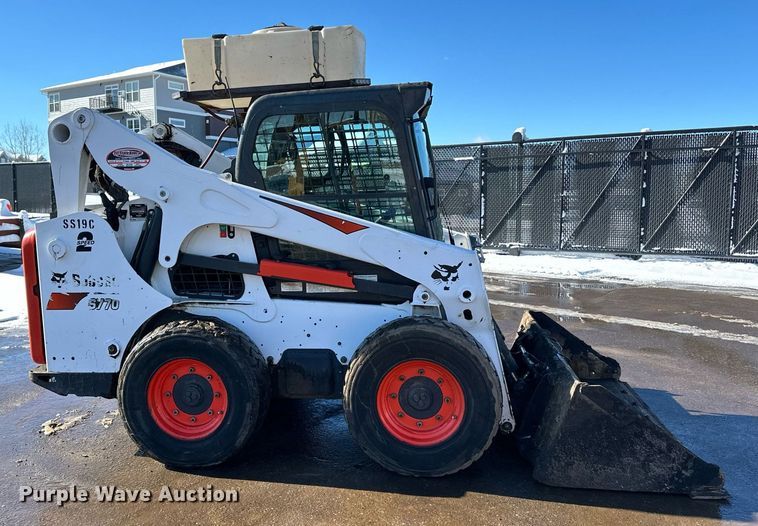 image for item DL7885 2019 Bobcat S770 skid steer loader
