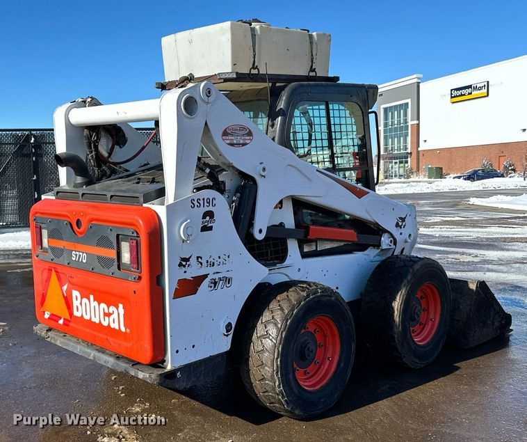 image for item DL7885 2019 Bobcat S770 skid steer loader