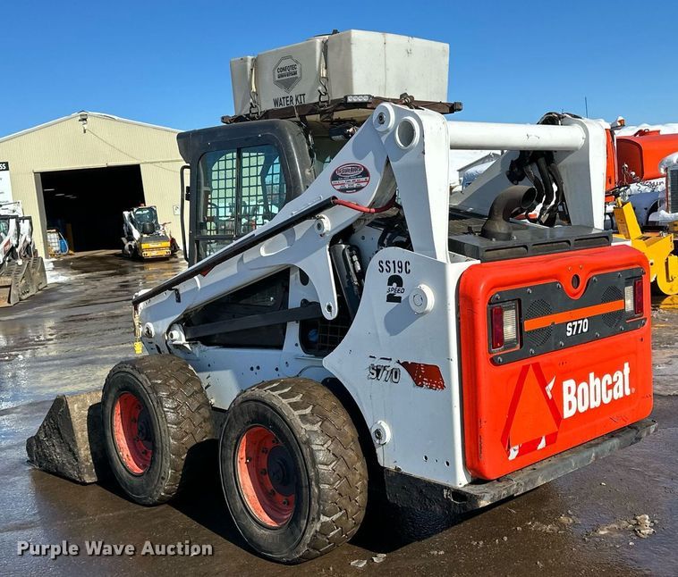 image for item DL7885 2019 Bobcat S770 skid steer loader