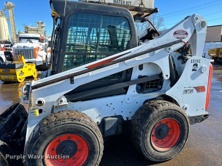 image for item DL7885 2019 Bobcat S770 skid steer loader