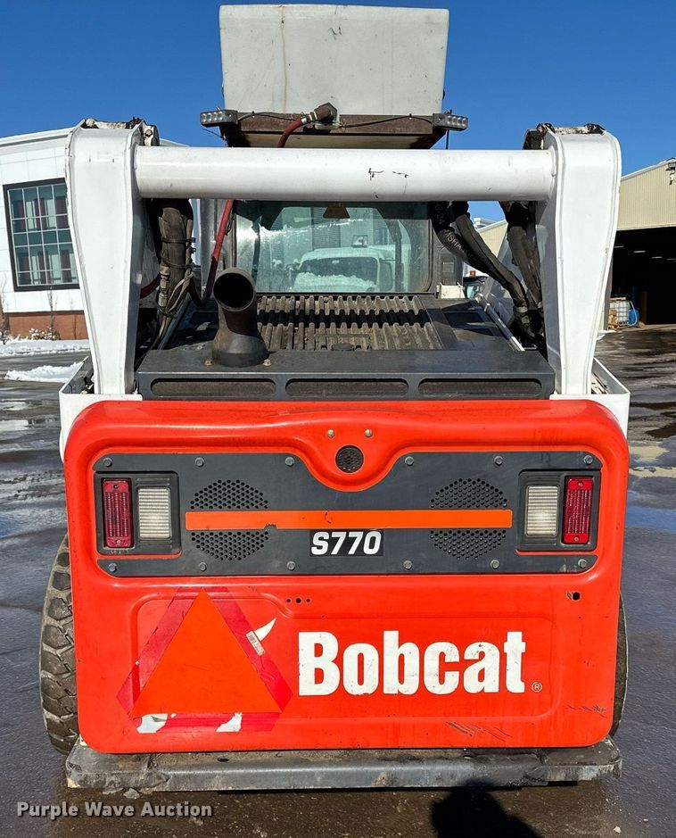 image for item DL7885 2019 Bobcat S770 skid steer loader