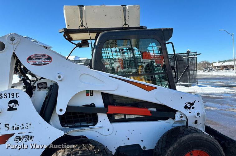 image for item DL7885 2019 Bobcat S770 skid steer loader