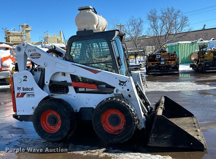 image for item DL7886 2021 Bobcat S770 skid steer loader