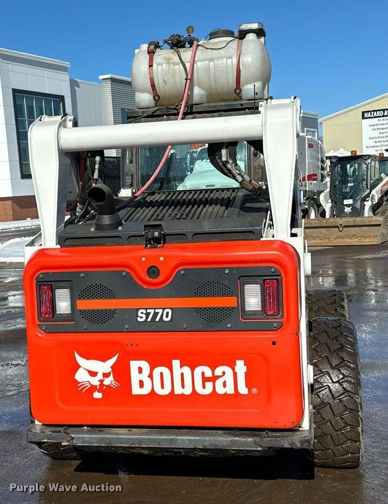 image for item DL7886 2021 Bobcat S770 skid steer loader