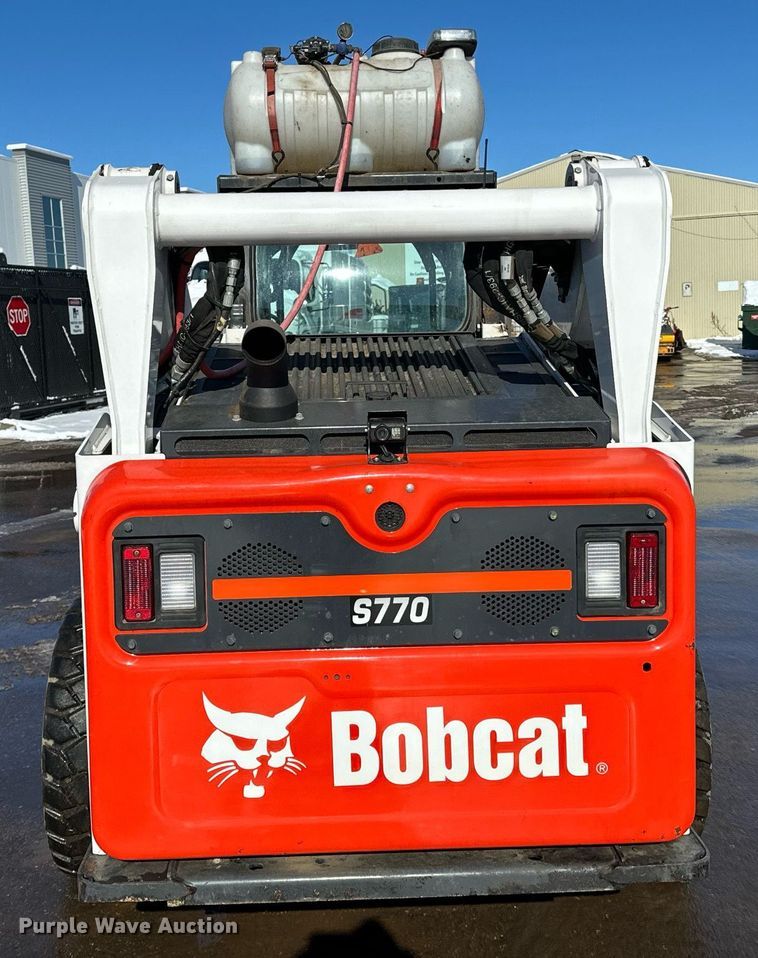 image for item DL7886 2021 Bobcat S770 skid steer loader
