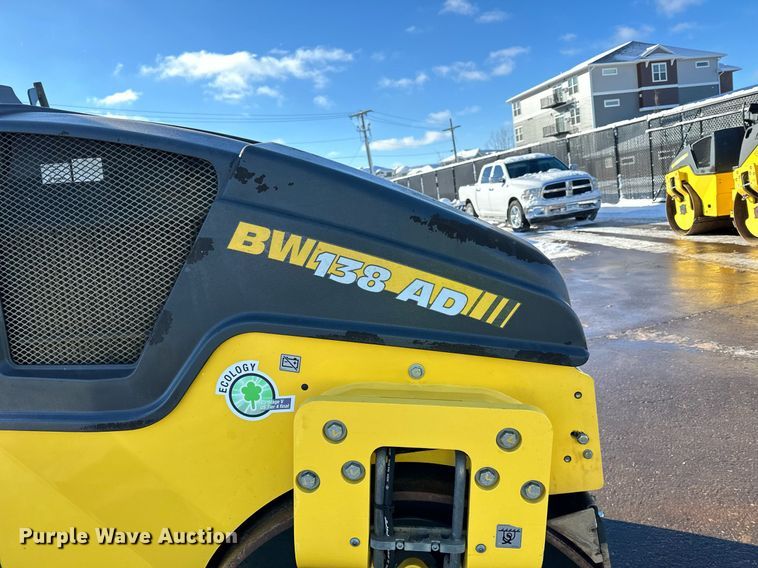 image for item DL7887 2021 Bomag BW138AD double drum vibratory roller