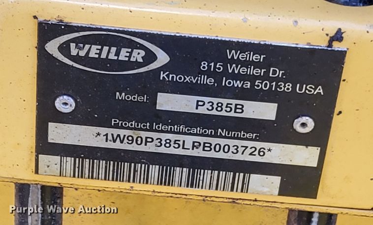 image for item DL7890 2023 Weiler P385B paver