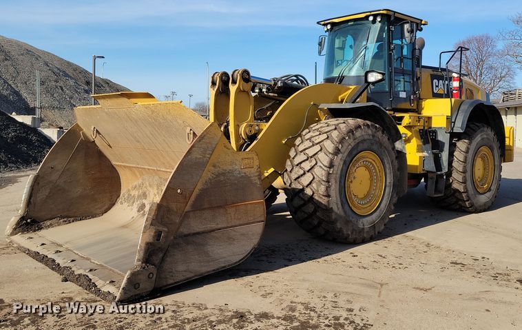 image for item DL7897 2018 Caterpillar 982M wheel loader
