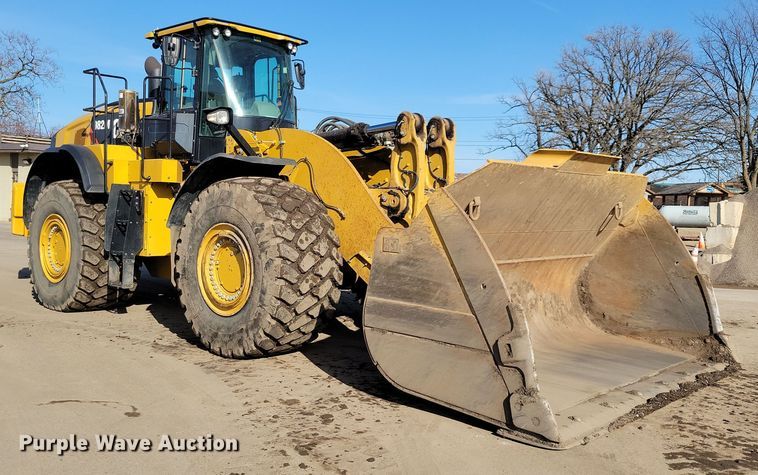 image for item DL7897 2018 Caterpillar 982M wheel loader