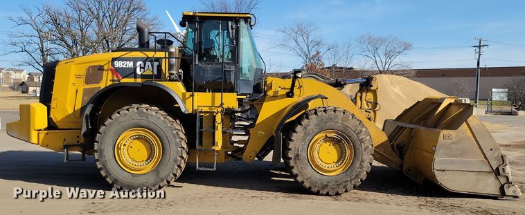 image for item DL7897 2018 Caterpillar 982M wheel loader