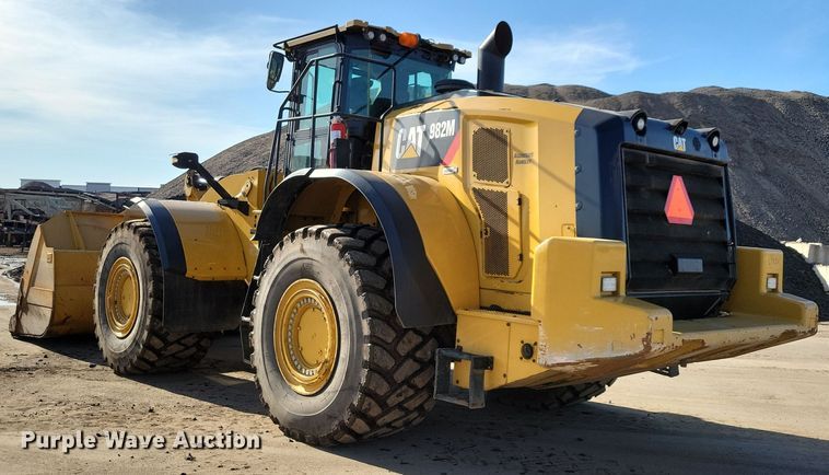 image for item DL7897 2018 Caterpillar 982M wheel loader