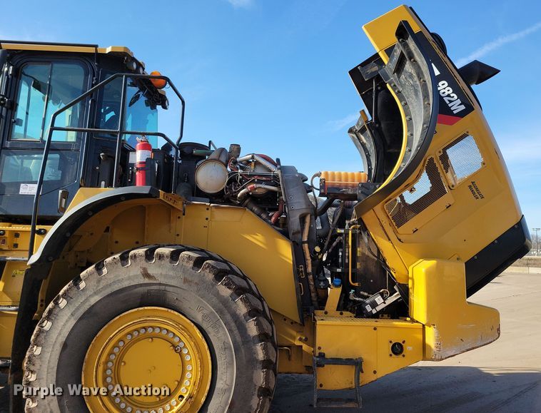 image for item DL7897 2018 Caterpillar 982M wheel loader
