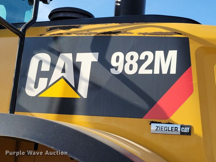 image for item DL7897 2018 Caterpillar 982M wheel loader