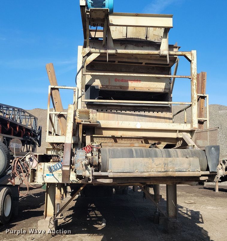 image for item DL7900 1998 Cedarapids CSC 1347 cone crushing plant