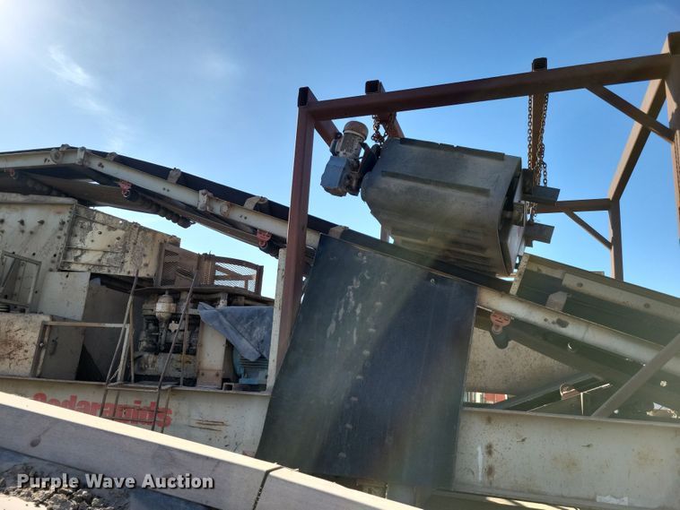 image for item DL7900 1998 Cedarapids CSC 1347 cone crushing plant