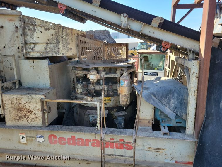 image for item DL7900 1998 Cedarapids CSC 1347 cone crushing plant