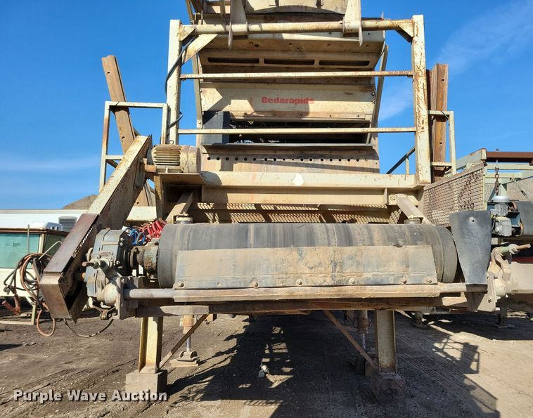 image for item DL7900 1998 Cedarapids CSC 1347 cone crushing plant