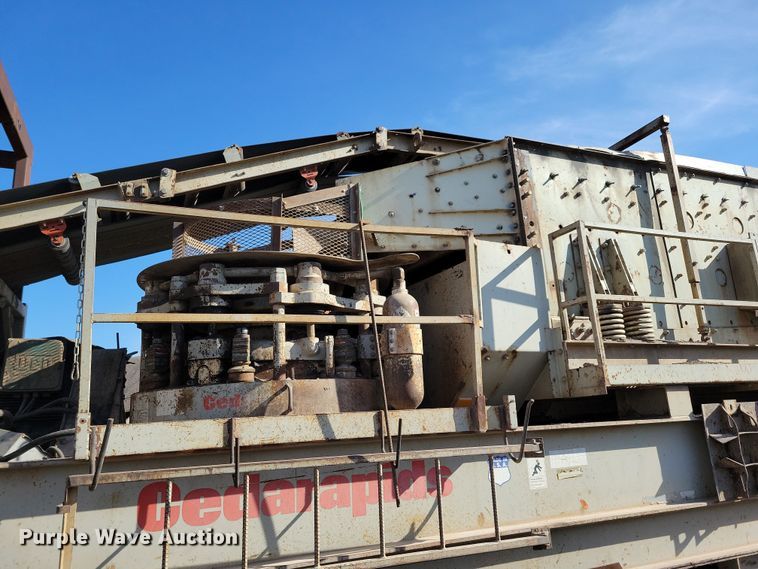 image for item DL7900 1998 Cedarapids CSC 1347 cone crushing plant