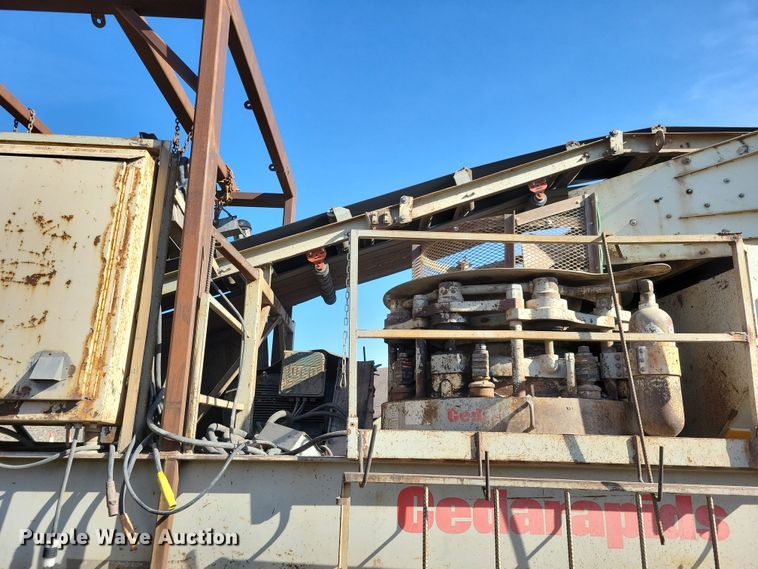 image for item DL7900 1998 Cedarapids CSC 1347 cone crushing plant