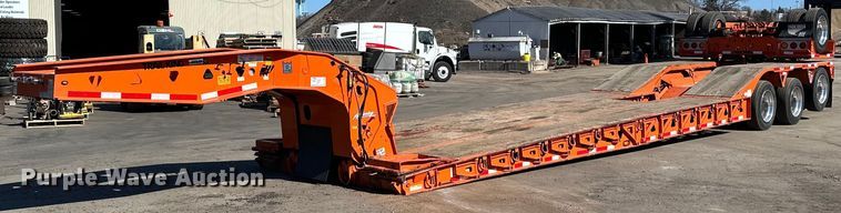 image for item DL7905 2021 Trail King TK110HDG lowboy equipment trailer