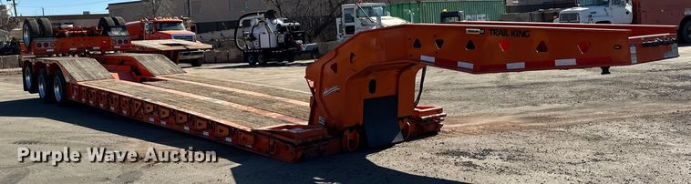 image for item DL7905 2021 Trail King TK110HDG lowboy equipment trailer