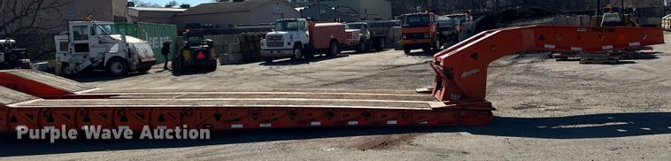 image for item DL7905 2021 Trail King TK110HDG lowboy equipment trailer