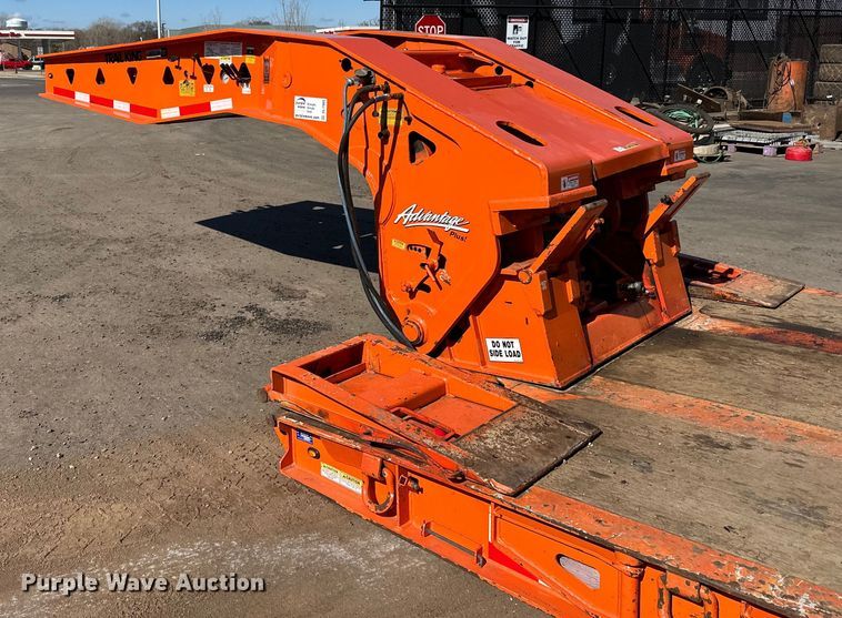 image for item DL7905 2021 Trail King TK110HDG lowboy equipment trailer