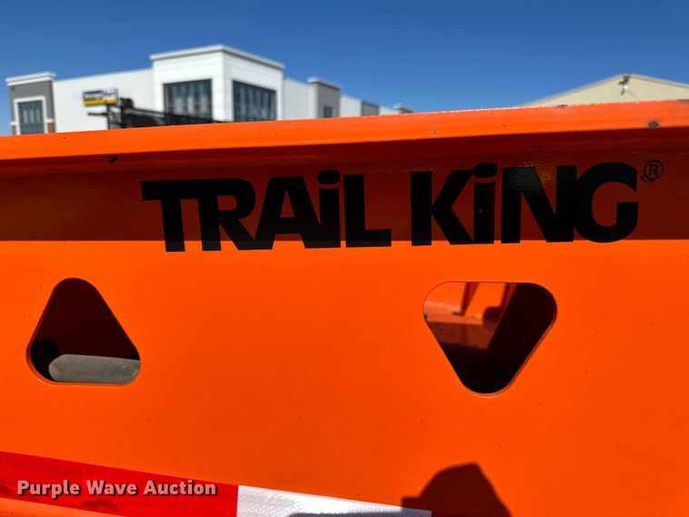 image for item DL7905 2021 Trail King TK110HDG lowboy equipment trailer
