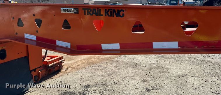 image for item DL7905 2021 Trail King TK110HDG lowboy equipment trailer