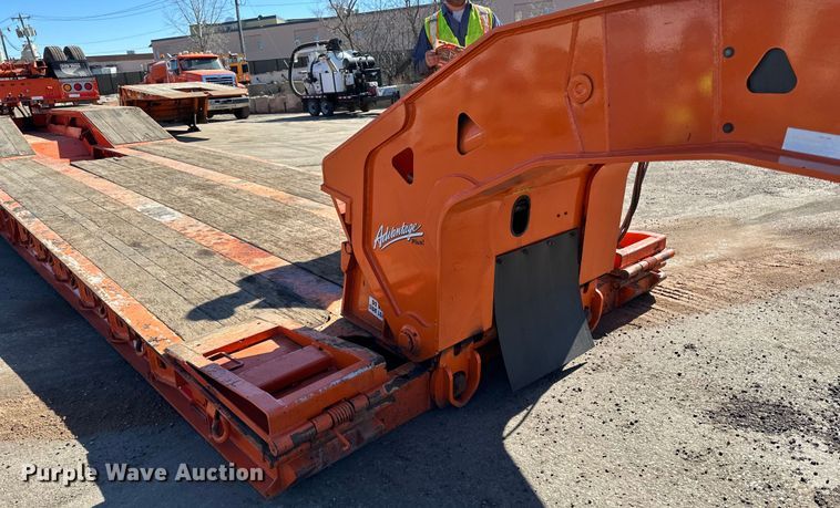 image for item DL7905 2021 Trail King TK110HDG lowboy equipment trailer