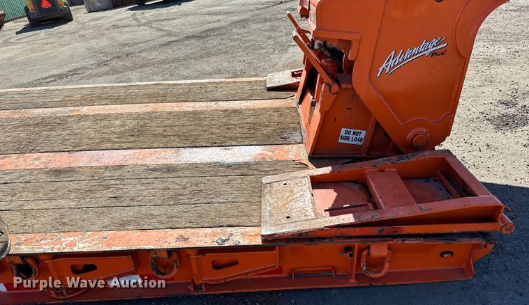 image for item DL7905 2021 Trail King TK110HDG lowboy equipment trailer