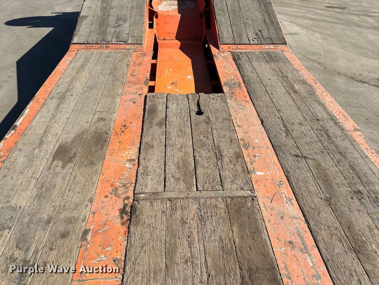 image for item DL7905 2021 Trail King TK110HDG lowboy equipment trailer